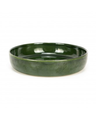 Bol ceramic pentru paste, 20 cm, Citrino Green - VILLACER